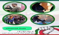 بازدید مدیر شبکه بهداشت و درمان دماوند از محل های اسکان موقت در گیلاوند